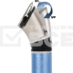 Машинка для стрижки Polaris PHC-0401RB голубой металлик, фото7