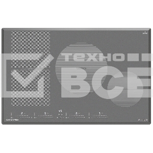 Индукционная варочная панель Maunfeld CVI804SFLGR Inverter серый