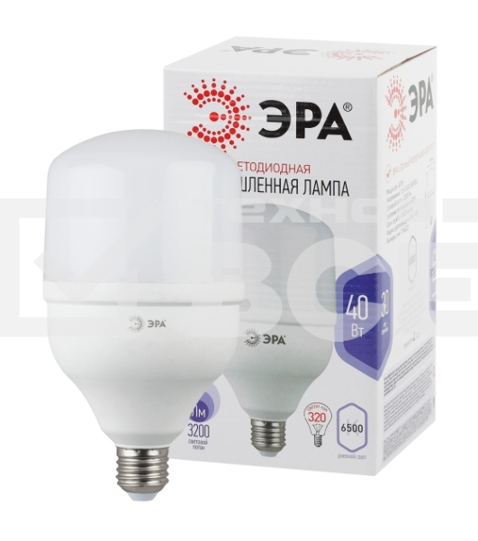 Лампа светодиодная ЭРА Б0027006 STD LED POWER T120-40W-6500-E27 высокомощная
