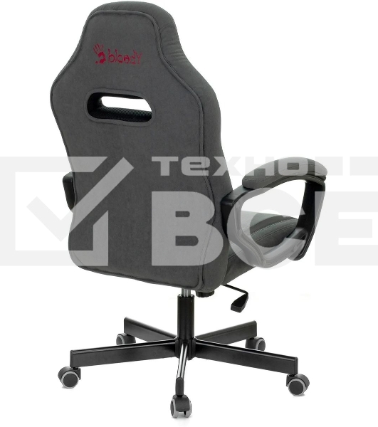 Кресло игровое A4Tech Bloody GC-110, серый, крестовина пластик
