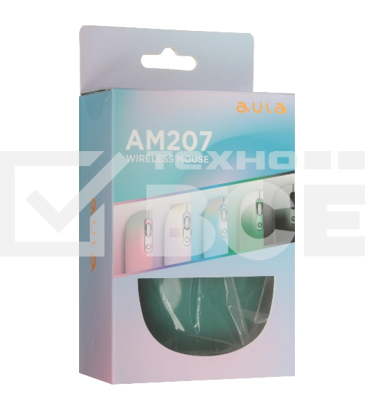 Мышь беспроводная AULA AM207 Green