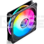 Вентилятор для корпуса JONSBO FR-606BR Reverse (120x120x25мм, 4-pin PWM, ARGb, 35.99CFM, 26.5dBA, 1500RPM, черный), фото8