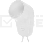 Фен настенный G-TEQ 8724 1200Вт 15м/сек пластик белый, фото5