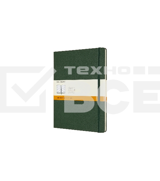 Блокнот Moleskine CLASSIC QP090K15 XLarge 190х250 мм 192 стр. линейка твердая обложка зеленый