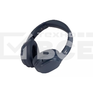 Беспроводные/проводные наушники Harper HB-712 синий, накладные, Bluetooth + проводной, складная конструкция, до 20 ч.