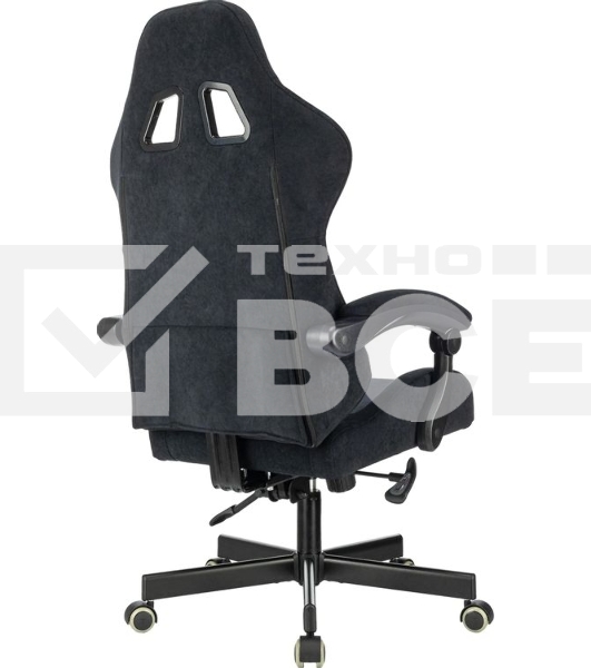 Кресло A4Tech Bloody GC-560 черный, ткань, 150 кг, подголовник, регулируемые подлокотники, механизм качания