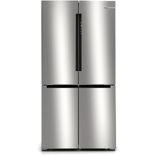 Холодильник Bosch KFN96VPEA серебристый трехкамерный 405/200л морозилка снизу, No Frost, Side by Side
