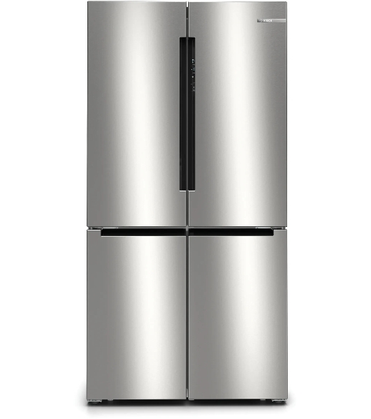 Холодильник Bosch KFN96VPEA серебристый трехкамерный 405/200л морозилка снизу, No Frost, Side by Side