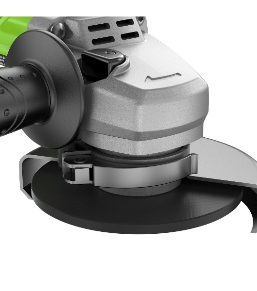 Углошлифовальная машина Greenworks GD24AG 754Вт 10500об/мин рез.шпин.:M14 d=125мм (3200207CUB)