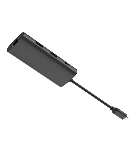 Разветвитель USB-C A4Tech DST-80C 2порт. серый