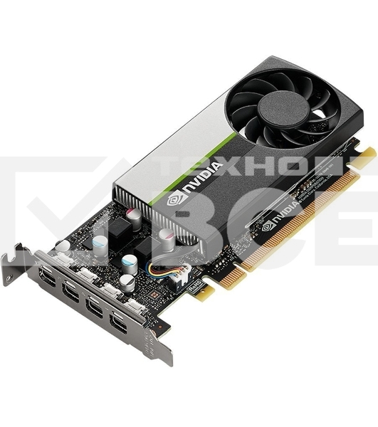 Видеокарта Nvidia Quadro T1000 4GB, FH bracket, 1 year