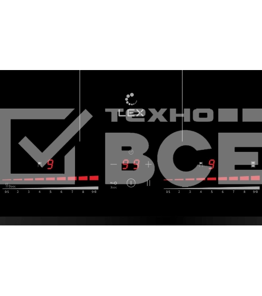 Индукционная варочная поверхность LEX EVI 641C BL черный