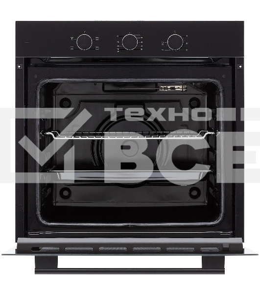 Духовой шкаф электрический Krona ELEMENT 60 BL/BL чёрный
