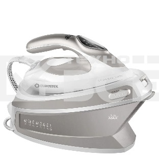 Утюг Eurostek EEI-3001 с паровой станцией, 2800 Вт, белый/бежевый
