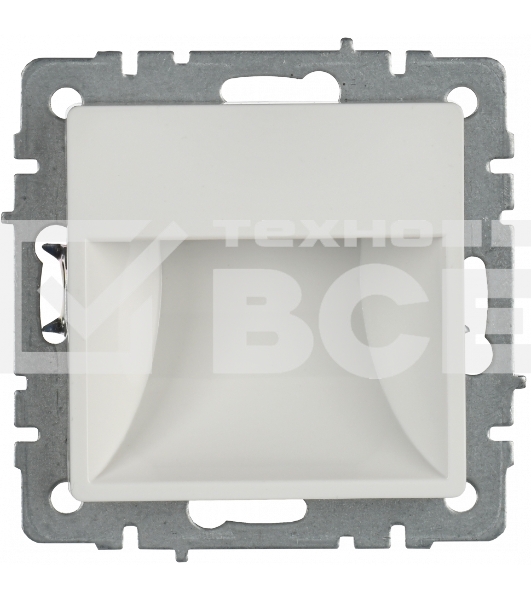 Подсветка светодиодная встраиваемая IEK BRITE ПЛ20-БрБ (BR-FL20-K01) белый