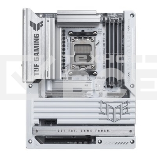 Материнская плата ASUS TUF GAMING B850-BTF WIFI W, AM5, AMD B850, 4xDDR5, 4xSATA, 3xM.2, 1xPCIe 5.0 x16, 1xPCIe 4.0 x16, 1xPCIe 3.0 x1, 1xDP, 1xHDMI, 1x2.5Gb LAN, Wi-Fi 7, Bluetooth 5.4, 1xUSB-C 20Gbps, 3xUSB-A 10Gbps, 4xUSB-A 5Gbps, 2xUSB-A 2.0, 5x3.5 мм, 7.1, ATX