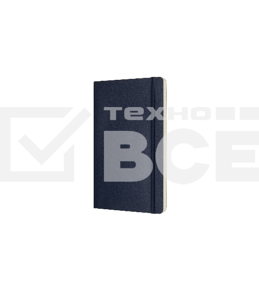 Блокнот Moleskine CLASSIC SOFT QP616B20 Large 130х210мм, 192 страниц, линейка, мягкая обложка, синий сапфир