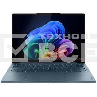 Ноутбук Lenovo Yoga Slim7 14AKP10 Ryzen AI 5 340 16Gb SSD1Tb AMD Radeon 840M 14' OLED 2.8K (2880x1800) Windows 11 Home turquoise WiFi BT Cam (83JY0009RK)