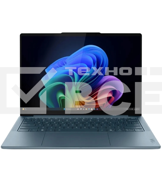 Ноутбук Lenovo Yoga Slim7 14AKP10 Ryzen AI 5 340 16Gb SSD1Tb AMD Radeon 840M 14' OLED 2.8K (2880x1800) Windows 11 Home turquoise WiFi BT Cam (83JY0009RK)