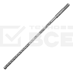 Бур по бетону Denzel цельная крестовая пластина, 8x265 мм, SDS PLUS, фото 1