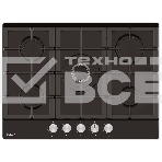 Газовая варочная панель ARDO GH74G1WTCB2 черный, фото 1