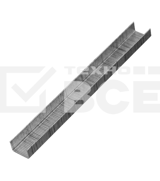 Скобы Denzel 21GA для пнев. степл., 8мм, шир. - 0,95мм, тол. - 0,6мм, шир. скобы - 12,8 мм, 5000 шт