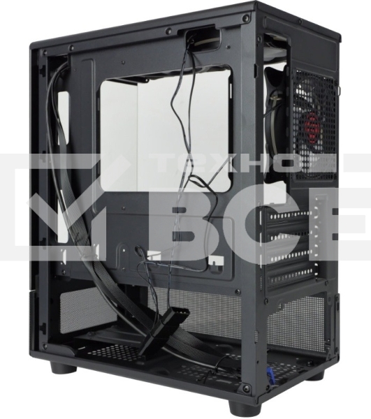 Компьютерный корпус Ginzzu RX670 mATX FAN 12CM FRGb*3