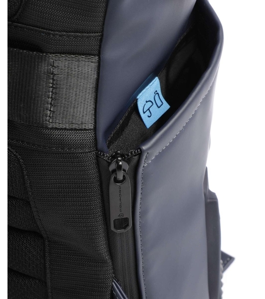Рюкзак мужской Piquadro Corner 2.0 CA6291C2OW/BLU роллтоп синий ткань