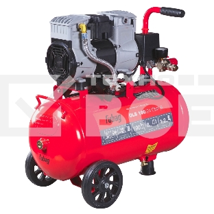 Компрессор поршневой Fubag OLS 190/24 CM1.6 безмасляный, 190 л/мин, 24 л, 1200 Вт, красный/черный