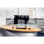 Кронштейн для мониторов ЖК Hama Fullmotion черный-26' макс.5кг крепление к столешнице поворот и наклон, фото3