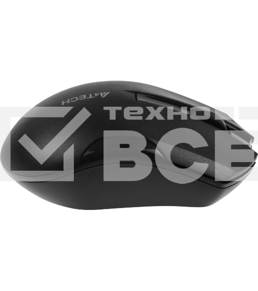 Мышь беспроводная A4Tech G3-200NS черный, 1200 dpi, радиоканал, USB, кнопки - 3