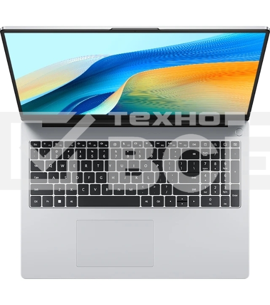 Ноутбук Huawei MateBook D 16 MCLG-X MitchellG-W5651 Core i5 13420H 16Gb SSD512Gb Intel UHD Graphics 16' IPS (1920x1200) без ОС silver WiFi BT Cam (53014MTX)