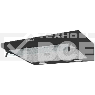 Вытяжка козырьковая Maunfeld MP-1 60 черный, 60 см, 520 куб. м/ч, 49 дБ