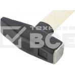 Молоток слесарный Matrix 1000 г, квадратный боек, деревянная рукоятка, фото2