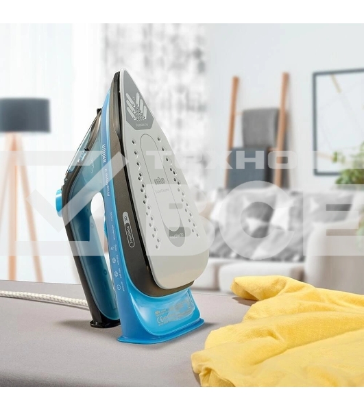 Утюг Braun FI3194BK синий/черный, 2400 Вт, 45 г/мин, 200 г/мин, 270 мл