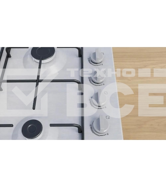 Газовая варочная поверхность Bosch PBP6C5K80O нержавеющая сталь