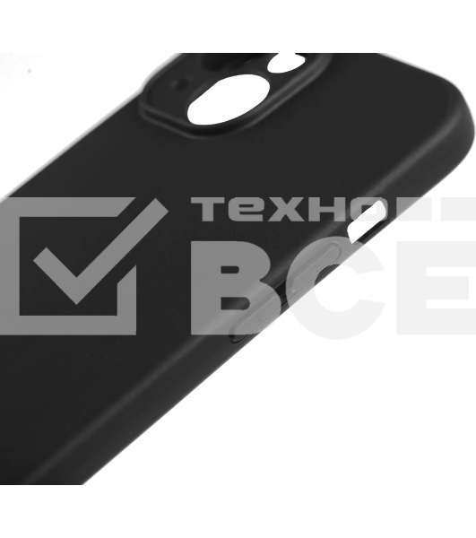 Чехол (клип-кейс) BoraSCO для Apple iPhone 15 черный