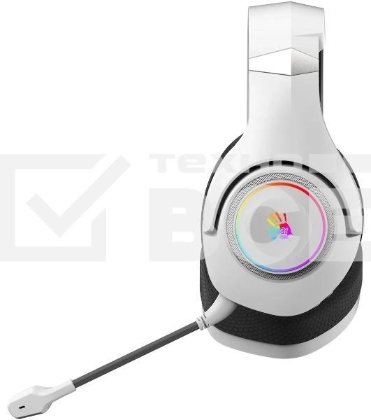 Наушники с микрофоном A4Tech Bloody GR270 белый 1.5м мониторные BT/Radio оголовье (GR270)