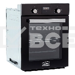 Электрический духовой шкаф Simfer B4EB56016, встраиваемый, черный, фото2