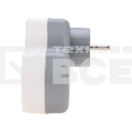 Двойник Rexant электрический (разветвитель) 16А с/з + USB-A + USB-C с защитными шторками, белый, фото5