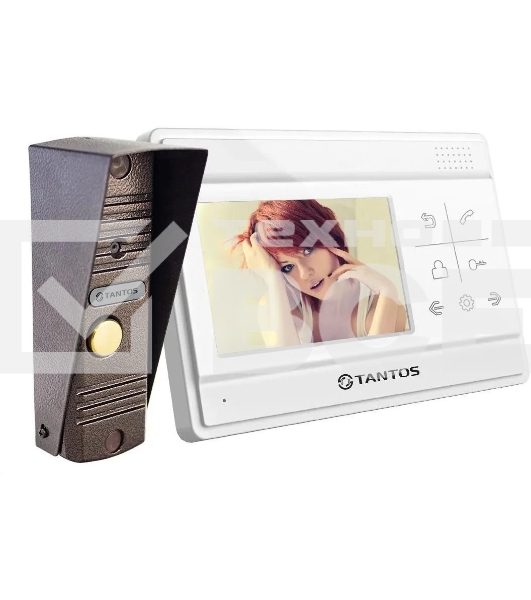 Комплект домофона Tantos Lilu kit белый