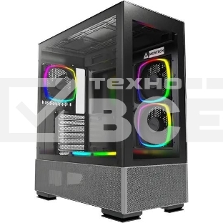 Компьютерный корпус Montech SKY TWO черный без БП ATX 3x140мм 2xUSB3.0 1xUSB3.1 audio bott PSU