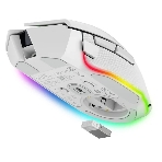 Мышь беспроводная/проводная Razer Basilisk V3 Pro 35K белый, 35000 dpi, радиоканал, Bluetooth, USB, кнопки - 11, фото3