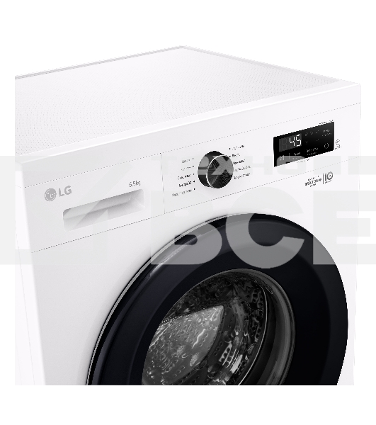 Стиральная машина LG F2Y1WS6W белый, загрузка фронтальная 6,5 кг, 1200 об/мин., класс: A