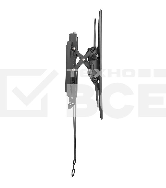 Универсальное наклонное настенное крепление Wize Pro T55X для 32