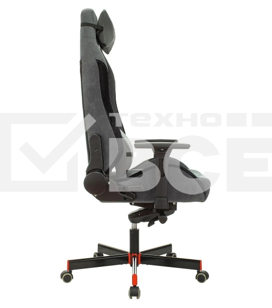 Кресло игровое A4Tech Bloody GC-420 серый, крестовина металл