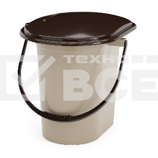 Ведро-туалет Альтернатива М1526 17л бежевый