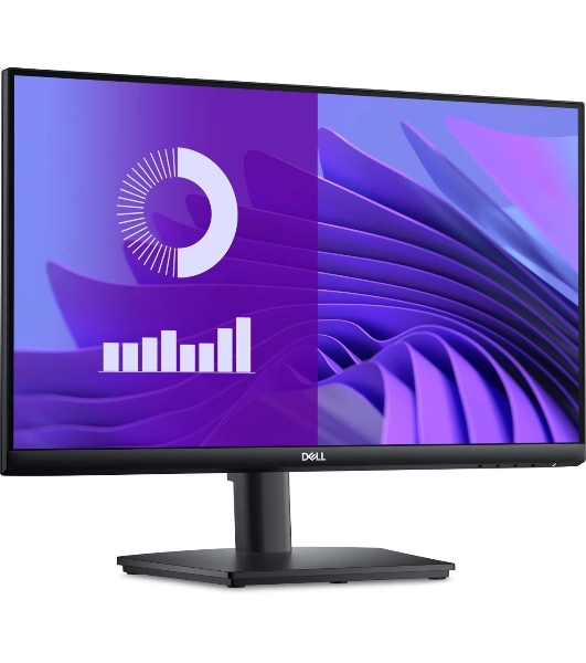 Монитор 23.8' Dell E2425HS VA 1920x1080, 75 Гц, 5 мс, 16:9, 250 кд/м², HDMI 1.4, DP 1.2, VGA, динамики, черный