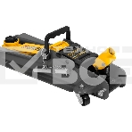 Домкрат гидравлический подкатной с фиксатором Denzel 2,5 т,85-385 мм, в пласт. кейсе, фото15