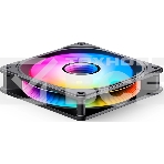 Вентилятор для корпуса JONSBO FR-606BR Reverse (120x120x25мм, 4-pin PWM, ARGb, 35.99CFM, 26.5dBA, 1500RPM, черный), фото9